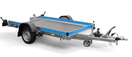 Přívěs na čtyřkolku zahradní traktůrek nebo dvě velké motorky 3 x 1,6m (600kg náklad)